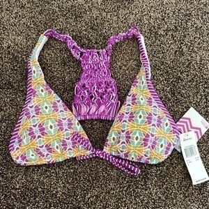 NWT Raisins Bikini Top Size M Women’s